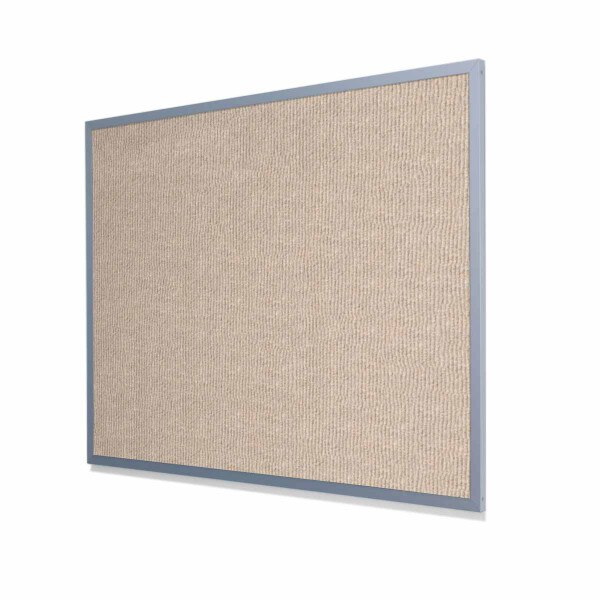 Beach Ribbed VELCRO® Compatible Cork Board with Heavy Aluminum Frame